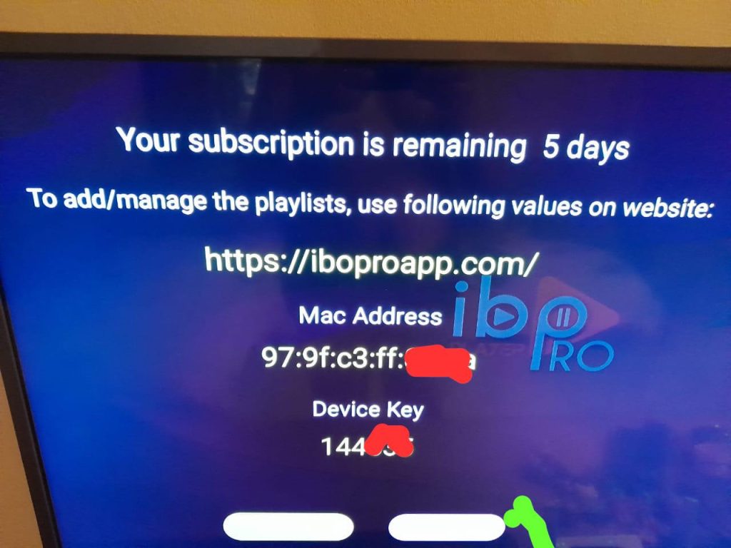 Use IBO Player 1